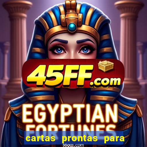 cartas prontas para retiro espiritual